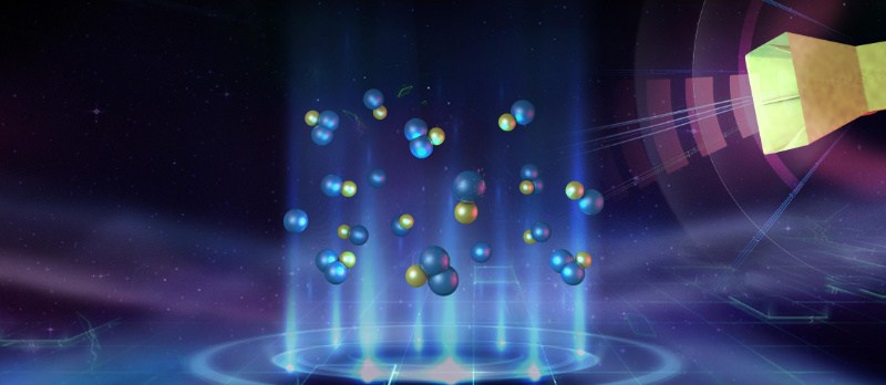 中国科大首次在超冷原子分子混合气中实现三原子分子的量子相干合成