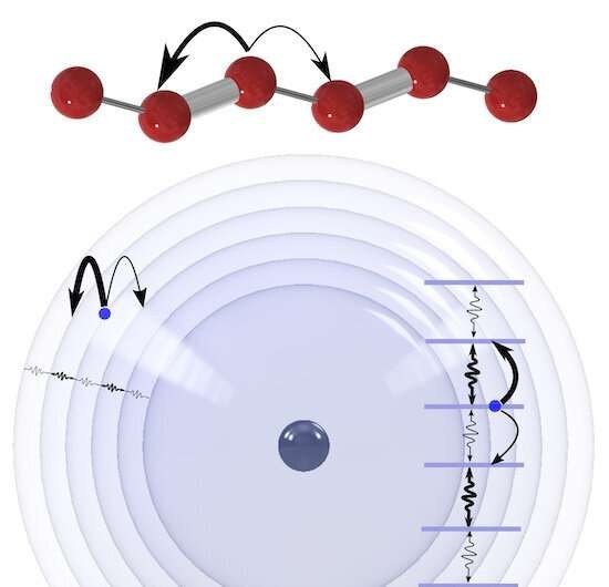 物理学家将电子激发到里德堡态，在原子中创造出了“合成维度”
