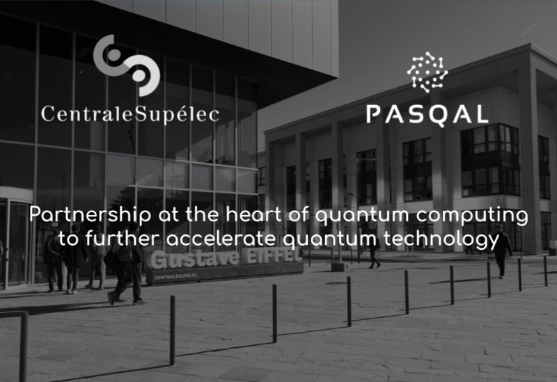 PASQAL与CentraleSupélec建立量子计算学术合作伙伴关系