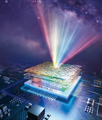 清华大学电子系方璐团队研制出亚埃米级高分辨光谱成像芯片