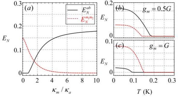 温州大学数理学院固态混合量子器件团队在宏观量子纠缠领域取得新进展