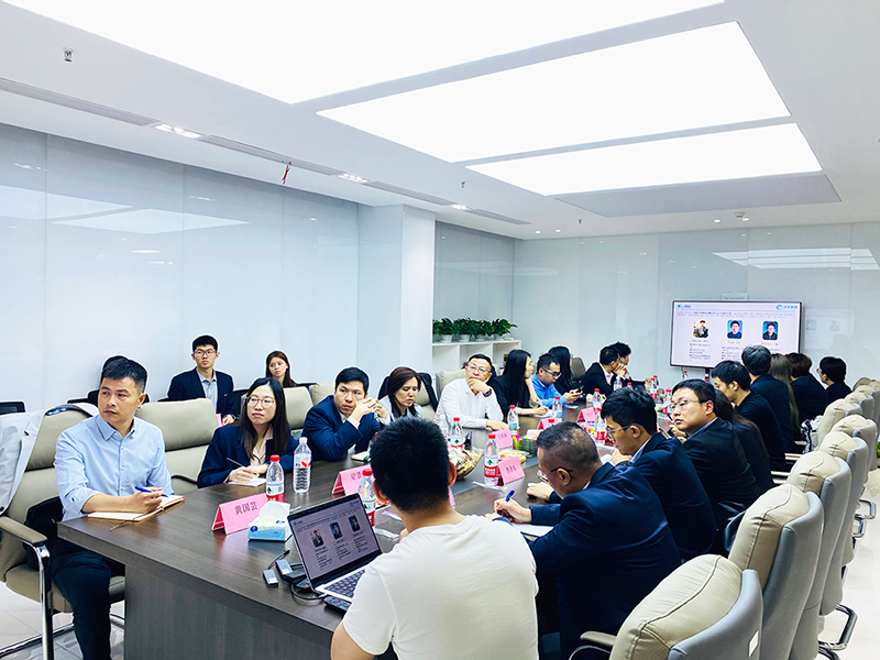 中国香港移动(MyLink)中心领导莅临中科酷原