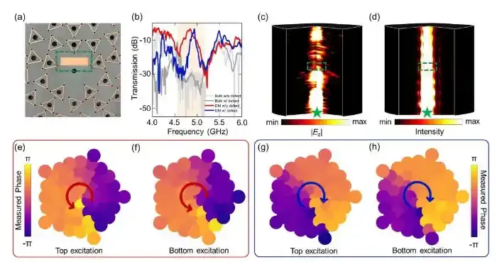 南科大高振团队首次实现三维光学旋错超构材料中的拓扑涡旋和反涡旋鲁棒传输