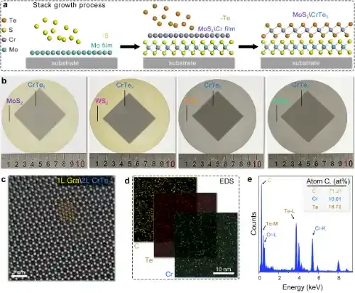 南京大学高力波课题组在界面调控二维铁磁异质结研究中取得进展