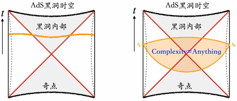 量子混沌约束黑洞内部增长：全息复杂度时间演化呈现普适行为