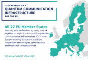欧盟所有成员国都将致力于建设量子通信基础设施