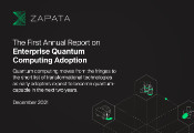 Zapata computing发布首份关于企业采用量子计算的全球报告