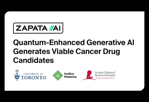 Zapata与合作伙伴成功演示量子增强生成式AI模型在药物发现中的优势