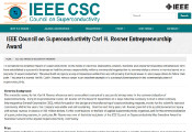 上海微系统研究所尤立星研究员获IEEE CSC Carl H. Rosner奖